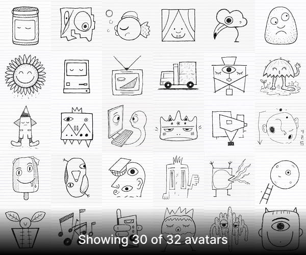 Doodle Avatars Preview