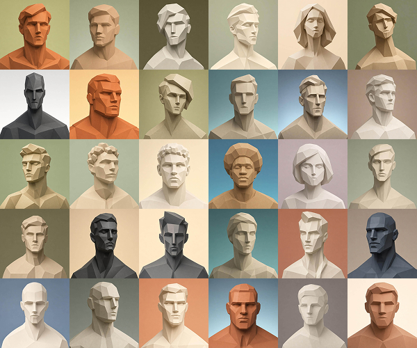 Sculpted Avatars Preview